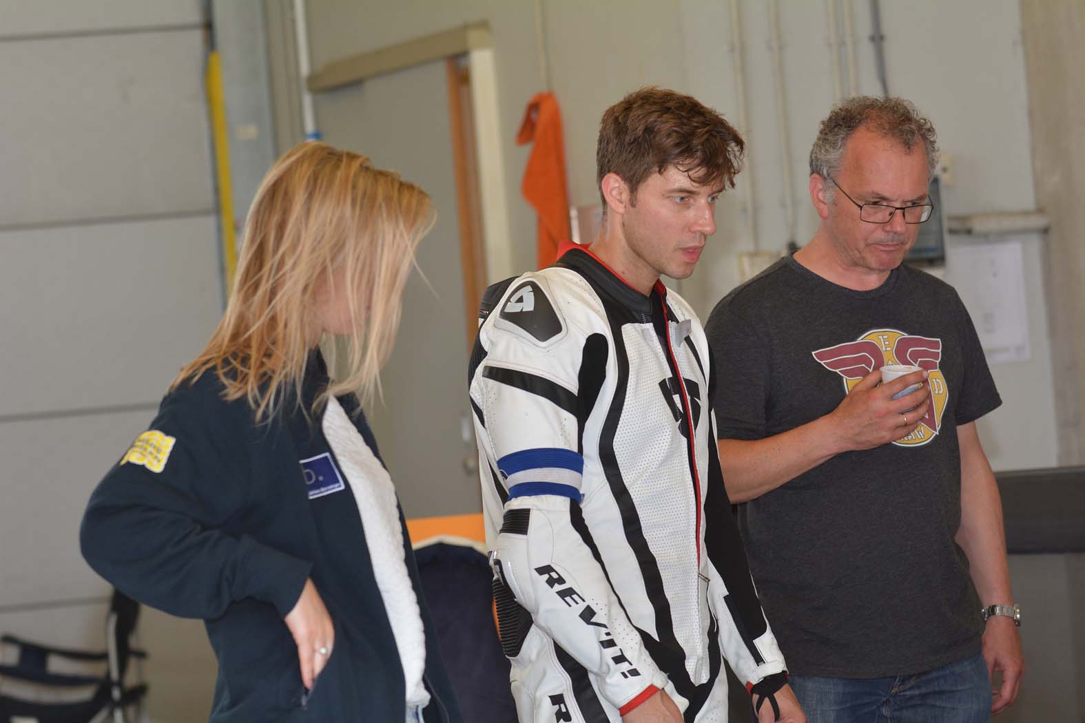 Marcel van Pijkeren tijdens wedstrijddag van de CRT Endurance op 5 juli 2014 circuit Assen