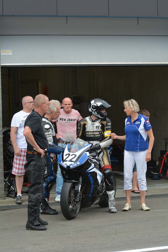 Marcel van Pijkeren tijdens wedstrijddag van de CRT Endurance op 5 juli 2014 circuit Assen