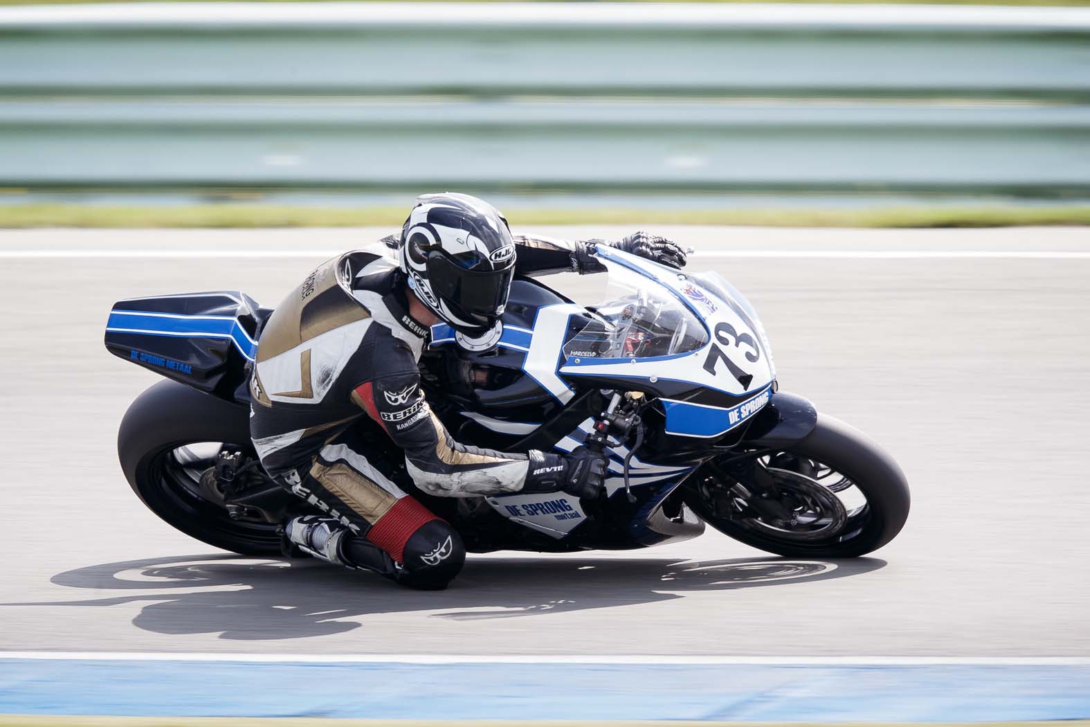 Marcel van Pijkeren tijdens wedstrijddag van de ZAC op 7 juli 2014 circuit Assen