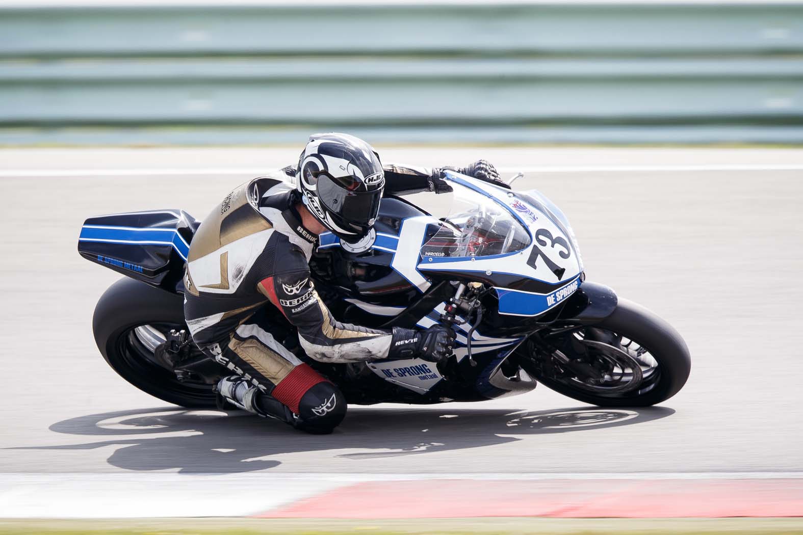 Marcel van Pijkeren tijdens wedstrijddag van de ZAC op 7 juli 2014 circuit Assen