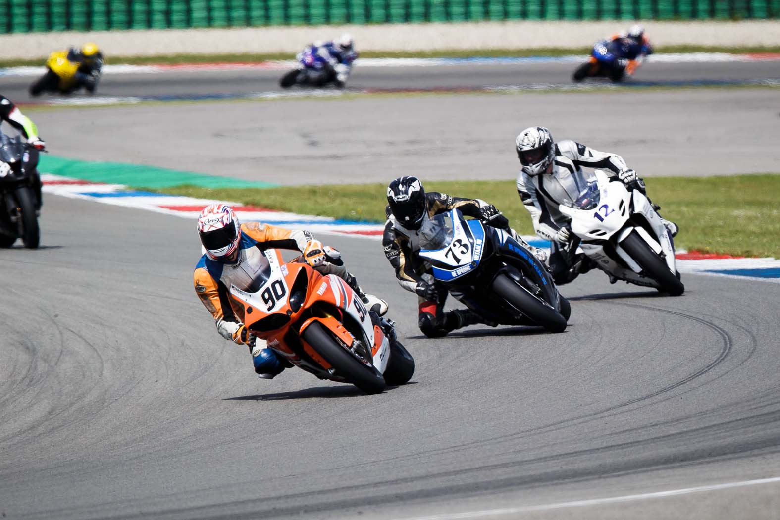 Marcel van Pijkeren tijdens wedstrijddag van de ZAC op 7 juli 2014 circuit Assen