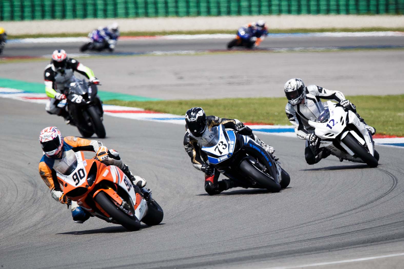 Marcel van Pijkeren tijdens wedstrijddag van de ZAC op 7 juli 2014 circuit Assen