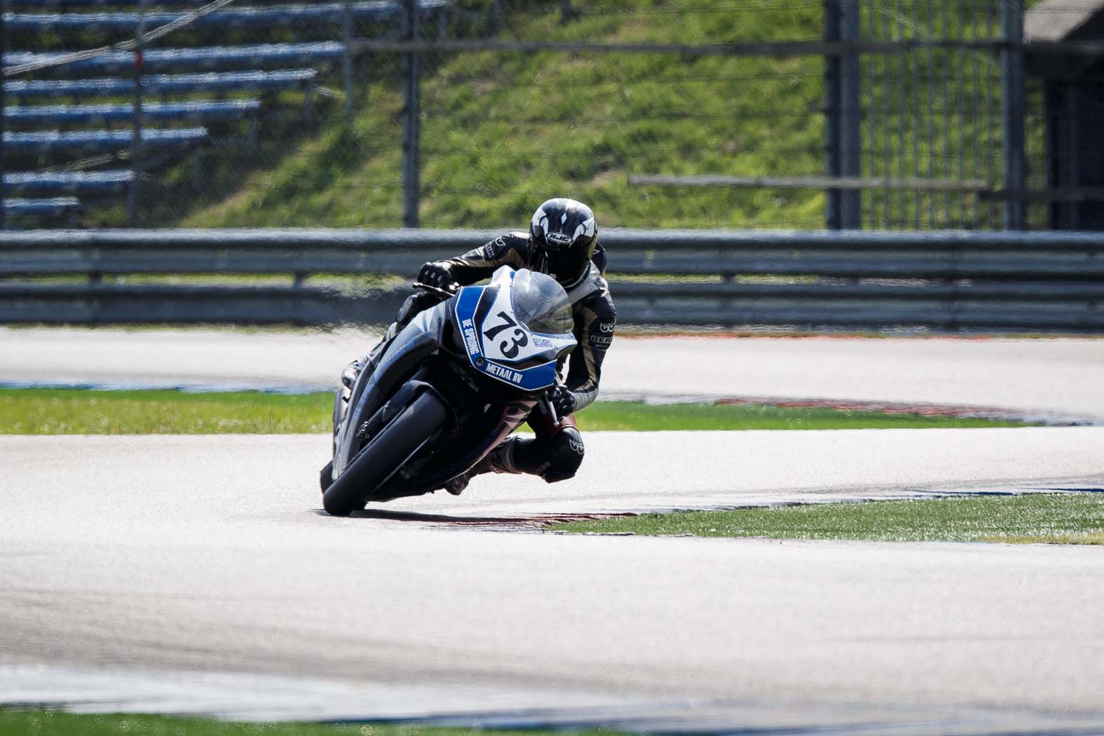 Marcel van Pijkeren tijdens wedstrijddag van de ZAC op 7 juli 2014 circuit Assen