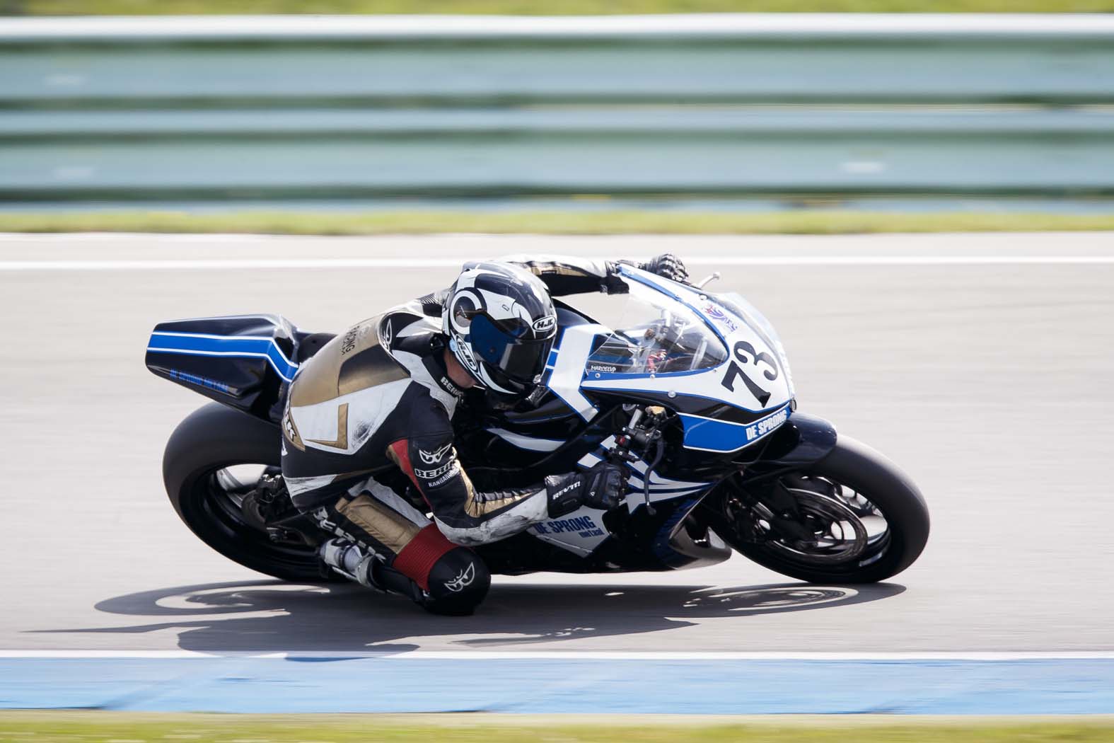 Marcel van Pijkeren tijdens wedstrijddag van de ZAC op 7 juli 2014 circuit Assen